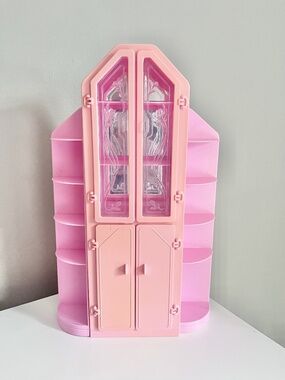 Vintage Barbie Sweet Roses hutch - Barbie living room curio